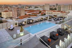 Wellnesshotel met zwembad in Lissabon