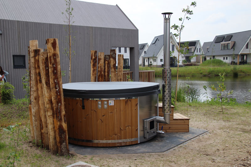 Privé wellness Landal Strabrechtse Vennen: de hottub