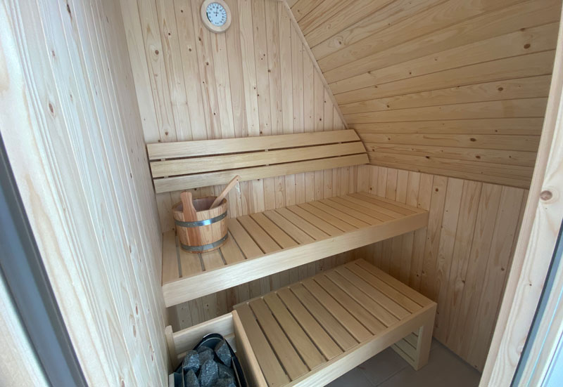 Privé wellness Landal Strabrechtse Vennen: sauna